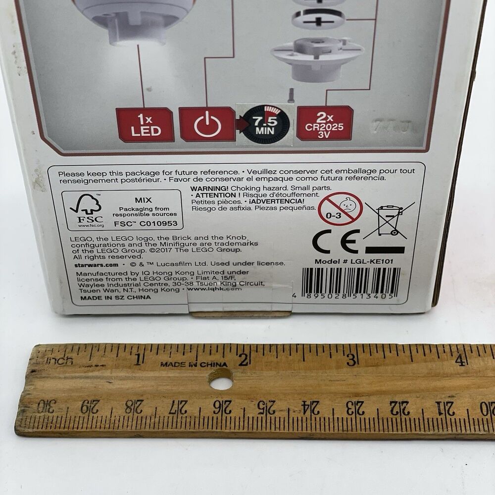 LEGO Star Wars BB-8 LEDLITE Keychain Light New In Box - Picture 6 of 13